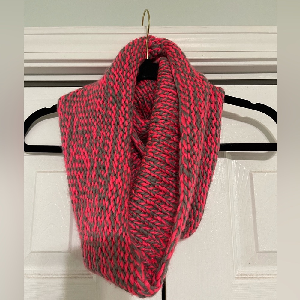 Pink Infinity Scarf